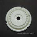 Chuck/centering disk for barmag textile machine